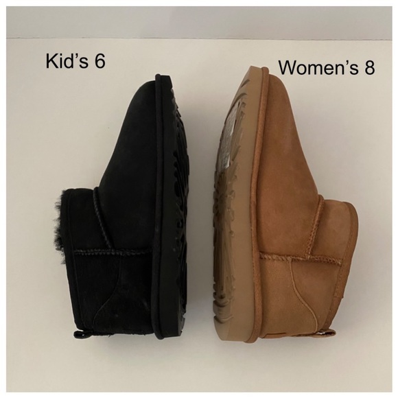 UGG Classic Ultra Mini Boots Kid’s 6 (Will Fit a Women’s 8) NWOB - Picture 8 of 14